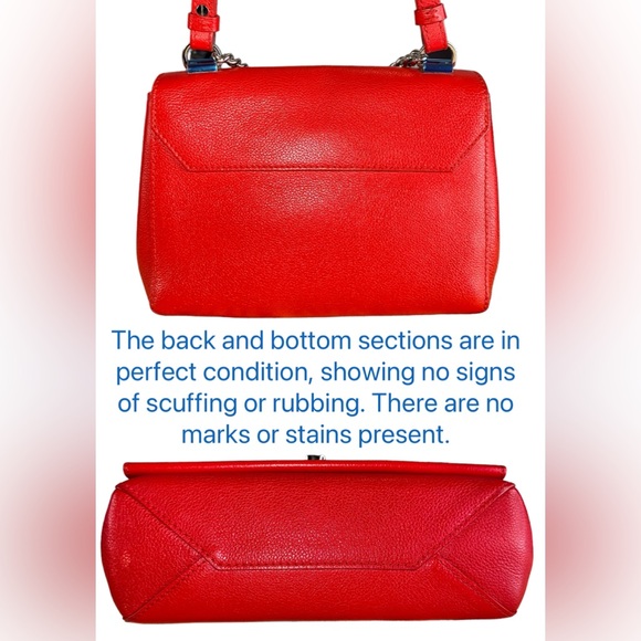 148 Preloved Louis Vuitton Rubis Tauruillon Lockme II BB ($$ Marked Down 2-9-25) - Picture 5 of 10